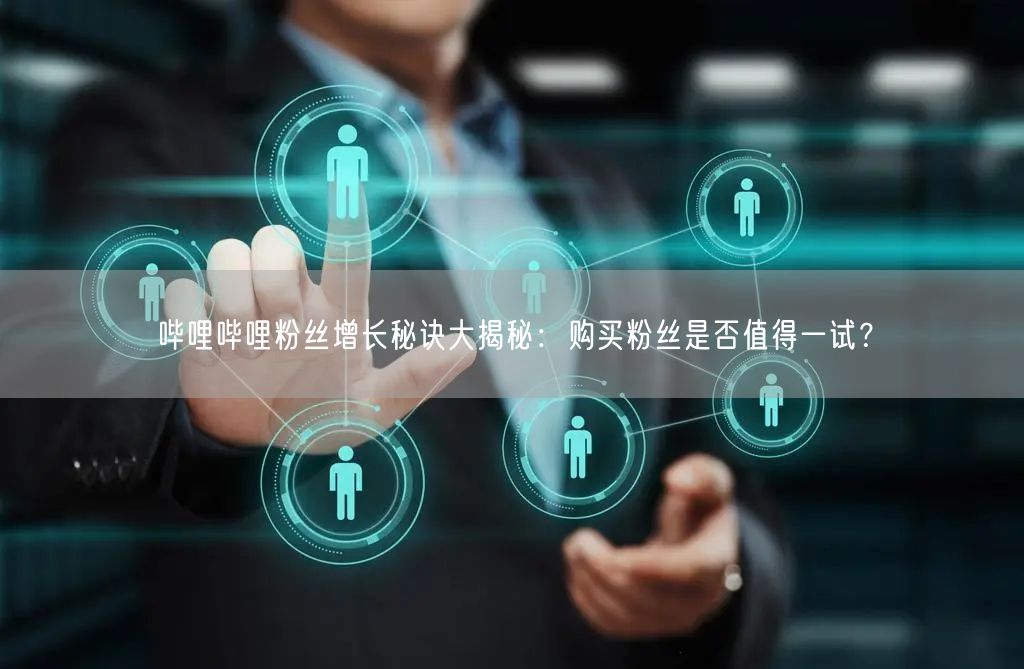 哔哩哔哩粉丝增长秘诀大揭秘：购买粉丝是否值得一试？