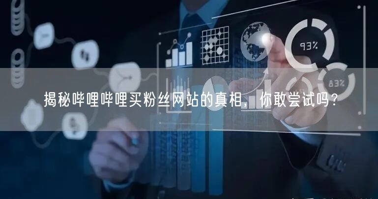 揭秘哔哩哔哩买粉丝网站的真相，你敢尝试吗？