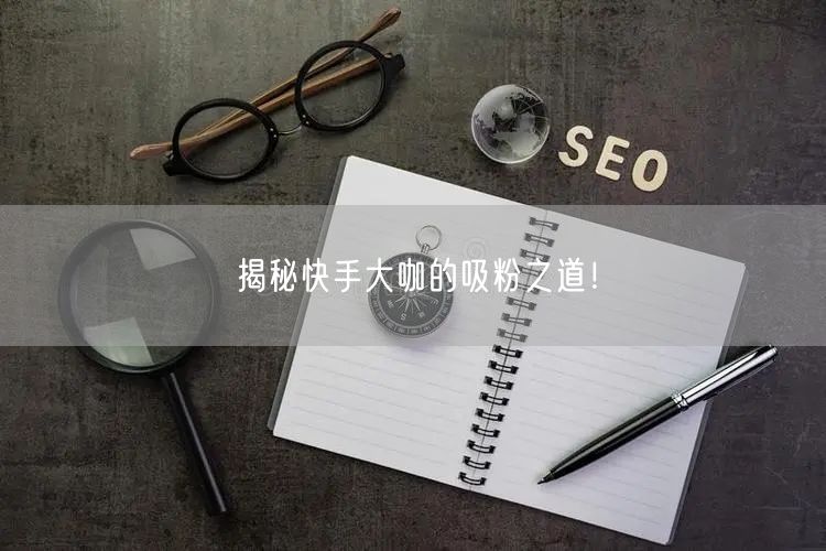 揭秘快手大咖的吸粉之道！