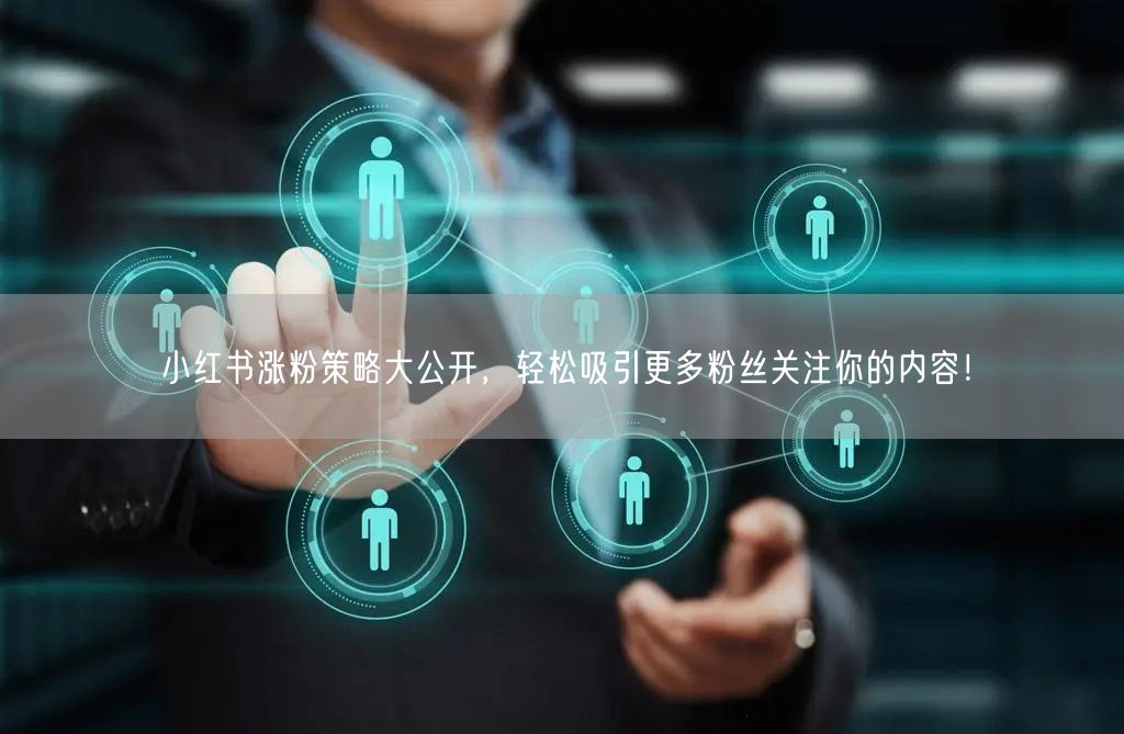 小红书涨粉策略大公开，轻松吸引更多粉丝关注你的内容！