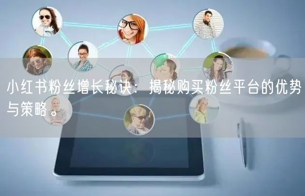 小红书粉丝增长秘诀：揭秘购买粉丝平台的优势与策略。