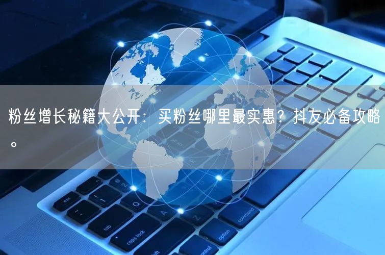 粉丝增长秘籍大公开：买粉丝哪里最实惠？抖友必备攻略。