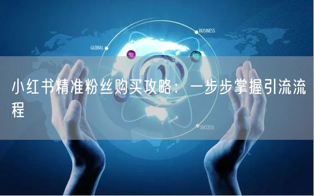 小红书精准粉丝购买攻略：一步步掌握引流流程