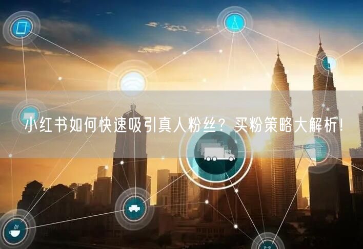 小红书如何快速吸引真人粉丝？买粉策略大解析！