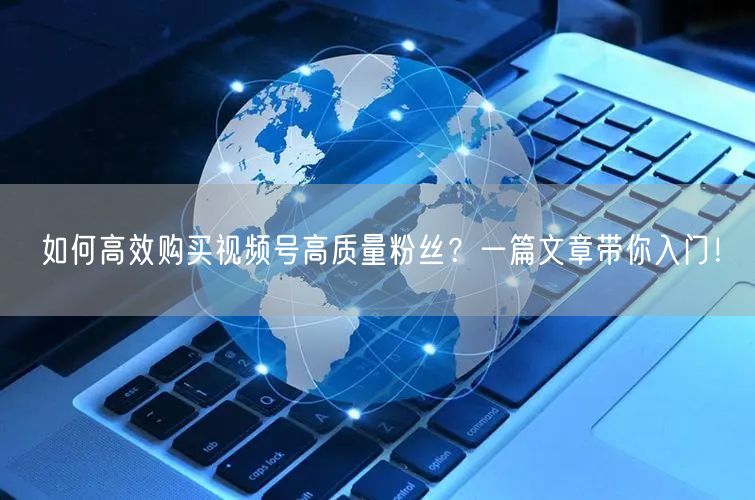 如何高效购买视频号高质量粉丝？一篇文章带你入门！